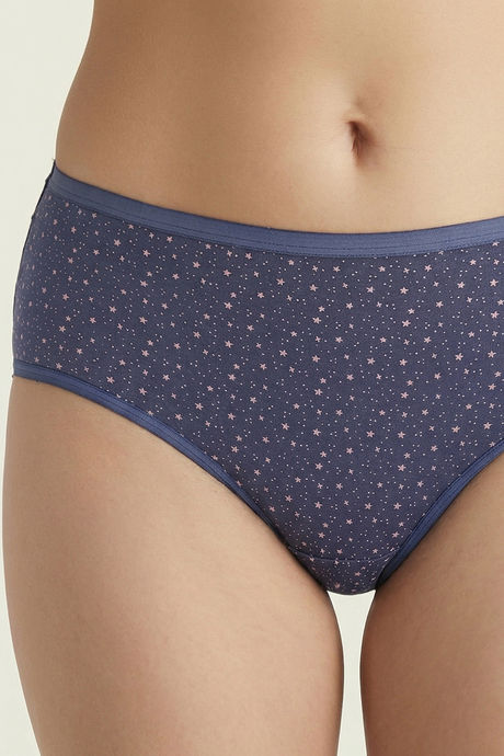 Zivame Medium Rise Full Coverage Hipster Panty (Pack of 3) - Multicolor — image 9